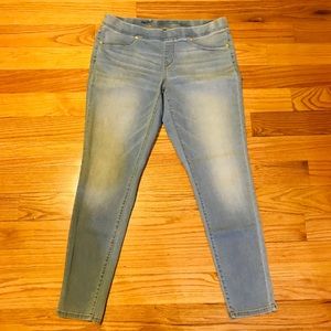 Massimo Denim - Mid-Rise Denim Leggings